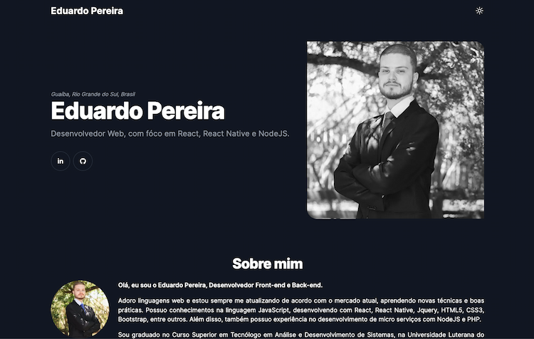 Eduardo Pereira - Portifólio